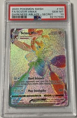Scizor VMAX - 193/189 - Secret Rare - PSA 10